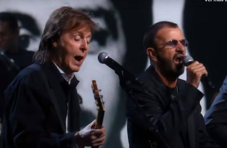 Ringo Starr and Paul McCartney – "With A Little Help From My Friends"